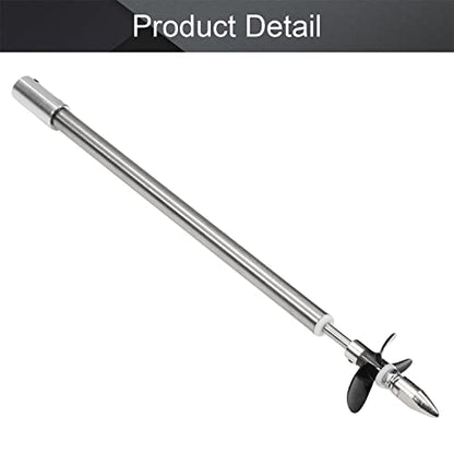 Fielect Drive Shaft w Propeller and Universal Joint for RC Boat, L200mm Shaft, L150mm Sleeve, D36mm Propeller, Fit for 6mm Motor Shaft - color: 6.00mm 20cm 15cm