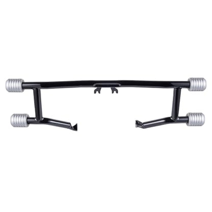 Advanblack Protek Two Step Highway Peg Crash Bar with CNC Slider Fit for 2014-2025 Harley Touring Road Glide Street Glide Electra Glide – Engine Guard Performance Upgrade (Silver CNC) - color: Silver CNC