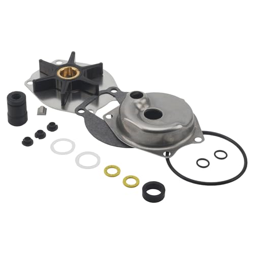 46-99157A2 Water Pump Impeller Repair Kit for Mercury 9.9-25 HP - size: 9.9-25 HP