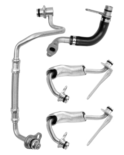 Turbocharger Coolant Line Kit Fit for BMW N20 N26 Replace 11538663516