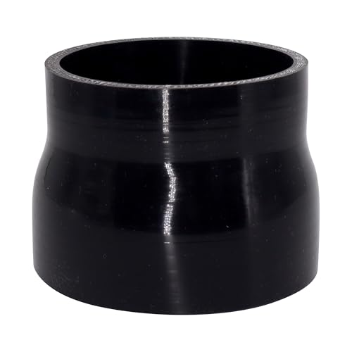 3.5 to 4 inch Silicone Reducer Coupler Hose, 4-Ply 5mm - size: ID 3.5 to 4 inch (89-102mm) Straight