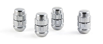 Gorilla Automotive (71641X) 14mm x 1.50 Thread Size Acorn Chrome X2 Wheel Lock, (Pack of 4)