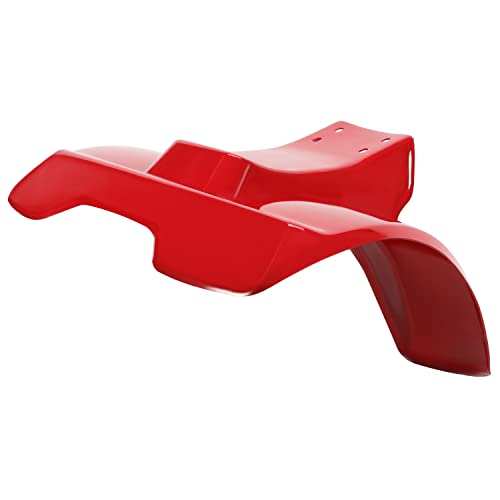 KUAFU Fender Compatible with ATC70 Mudguard Mud Flaps Fender Protector - color: Red, size: Rear