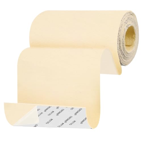 Canvas Patch 4 "x 60 ", Self-Adhesive Waterproof Canvas Patch Set for Repairing Tents, Couch, Boat Covers, Camping Chairs, Awnings, Car Seats.(Beige Yellow) - color: Beige Yellow, size: 4"×60"