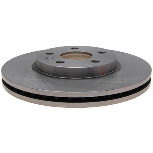 ACDelco Silver Front Brake Rotor 18A2822A | GM 88878113 Brake Rotors for Select Chevrolet Bolt EUV, Bolt EV, Sonic, Chevy Cruze, Volt, and more