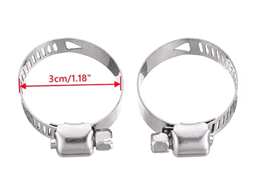 1Pack Inner Diameter 22mm/24mm Dual-layer Car Heater Exhaust Pipe Air Diesel Parking Heater Exhaust Hose Line For Webasto Eberspacher With Camps - size: Length:60cm, style: Inner Diameter: 22mm(0.86in)