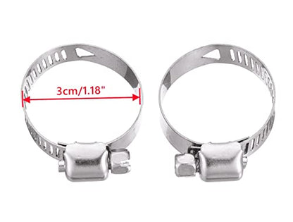 1Pack Inner Diameter 22mm/24mm Dual-layer Car Heater Exhaust Pipe Air Diesel Parking Heater Exhaust Hose Line For Webasto Eberspacher With Camps - size: Length:100cm, style: Inner Diameter: 24mm(0.94in)