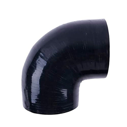 4" ID 90 Degree Elbow Silicone Coupler Reinforced Hose,4-Ply Turbo/Intercooler/Intake Piping Industrial Hydraulic (102mm) - size: 4 Inch