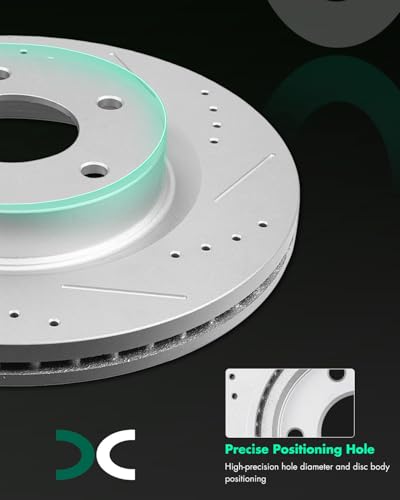SCITOO - Brake Kits For Nissan For Altima 2013-2023 - size: Front 31464 + D1650 [2+4PCS]