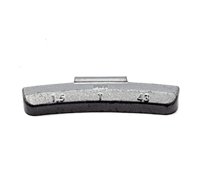 T Series Hammer on ZINC Wheel Weights Coated (1.5oz) Box of 50pcs - size: 1.5oz