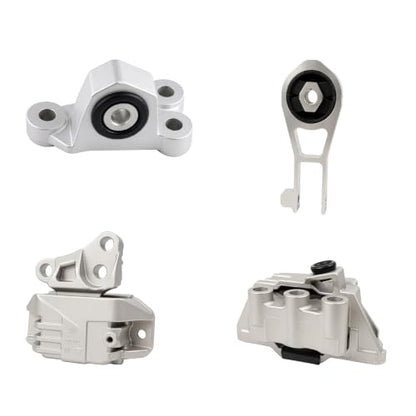 4PCS Engine Mount Set for 2016-2017 Fiat 500X 2015-2017 Jeep Renegade 2.4L - size: 2015-2017 Jeep Renegade 2.4L