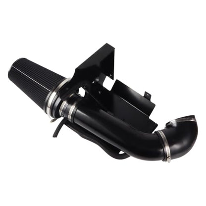 4" Cold Air Intake Kit with Heat Shield Replacement For Silverado 1500/2500/3500 1999-2006 for GMC/Chevy Sierra V8 4.8L/5.3L/6.0L 1999 2000 2001 2002 2003 2004 2005 2006 (Black & Black) - color: Black & Black