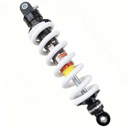 340mm (13.4") Universal Rear Shock Absorber, Adjustable Rebound & Preload Suspension 12mm HeavyDuty Spring for 70cc 90cc 110cc 125cc 150cc 250cc Dirt Bike Pit Bike Motorcycle ATV Quad