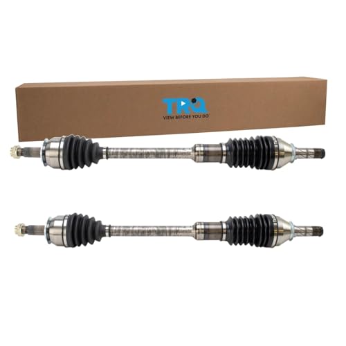 TRQ Front Driver and Passenger Side CV Axle Assembly Set 2 Piece - style: CSA34108