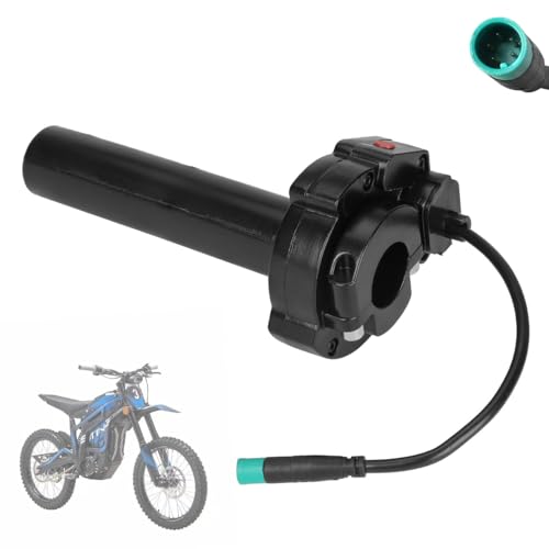 Motorcycle Throttle Handle Grip for Talaria Electric Dirt Bike - color: Black