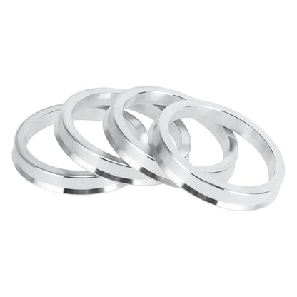 Hub Centric Rings, 56.1mm ID to 67.1mm OD Vehicle Wheel Hubrings Aluminum Alloy, 4 Pcs - size: 56.1mm to 67.1mm