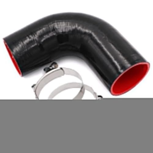 90 Degree Elbow 3 inch Silicone Coupler Intercooler Hose 4-Ply - size: ID 3"