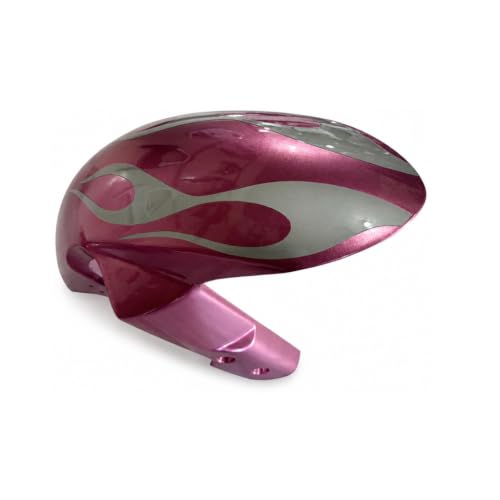 YTL -Pink Silver Flames Full Fairing Fit for Suzuki 2006-2007 GSXR 600/750 - color: 007-Pink Silver Flames