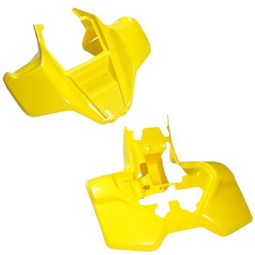 RedCap ATV Front & Rear Body Fender Kit for 150cc 250cc Kazuma Dingo Lacoste Panda Compatible with Kazuma 150cc 250cc RedCat Roketa SunL TaoTao Coolster Baja Chinese ATV Quad - color: Yellow