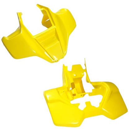 RedCap ATV Front & Rear Body Fender Kit for 150cc 250cc Kazuma Dingo Lacoste Panda Compatible with Kazuma 150cc 250cc RedCat Roketa SunL TaoTao Coolster Baja Chinese ATV Quad - color: Yellow