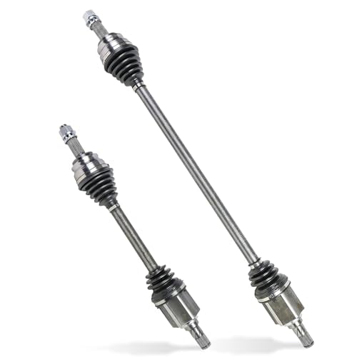 Front CV Axle Shaft Assembly Compatible with Jeep Patriot 2017-2007, 2.0L Automatic CVT Trans FWD (Front Wheel Drive), Left and Right Front CV Joints, Sport Latitude North Sport Utility - size: B2CV029-Patriot