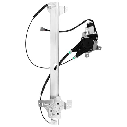 Front Passenger Side Power Window Regulator with Motor for 2003-14 Ford E-150 E-250, 1992-02 E150 E250 Econoline Van, 03-05 E350 Club Wagon, 92-98 E350 Econoline, 1999-14 E350 Super Duty, Right - style: Front Passenger Side