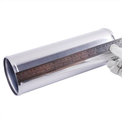 Aluminum Pipe Tube Intercooler Hose OD25mm(1"), 6061 Aluminu Air Intake Tube, Length 11.8" (300mm), Thickness 2 mm - size: OD25(1"), style: Straight
