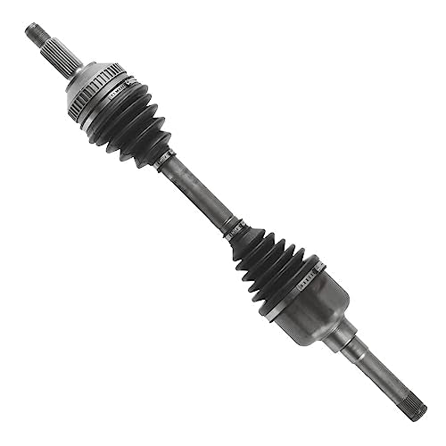 Detroit Axle - Front Left CV Axle Shaft + Wheel Press Bearing Replacement - size: 2XW2900117/Pair
