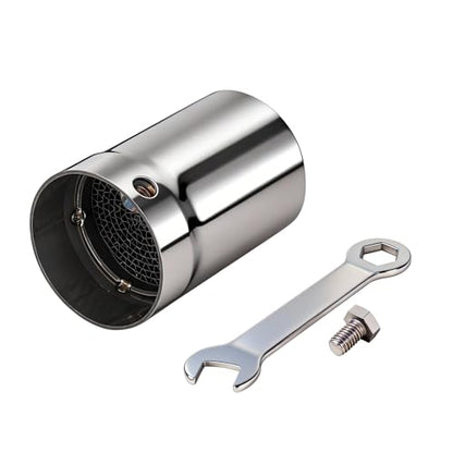 1PCS Exhaust Baffle Silencer DB Killer Muffler for 1.9 2 inch Exhaust Pipe - size: 1-Pack Style C