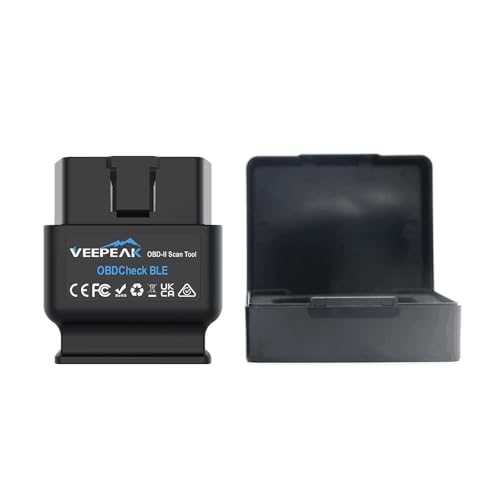 Veepeak OBDCheck BLE Bluetooth OBD II Scanner for iOS & Android, Car Wireless Check Engine Light Code Reader Diagnostic Tool