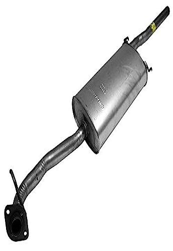 Walker Quiet-Flow SS 47815 Direct Fit Exhaust Muffler Assembly 2.125" Inlet (ID) 2.25" Outlet (OD) for Toyota Highlander