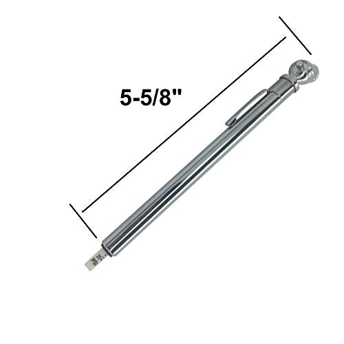 20-120 Psi Car Tire Pressure Gauge Pack of 5. Heavy Duty Tire Pressure Gauge for Car, Bike, Truck, Golf Cart, Semi, 18 Wheeler.