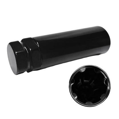 7 Spline Tuner Lug Nut Key, 7 Point Spline Drive Tuner Socket Key Wrench Replacement, Automotive Wheel Lock Removal Tool for 21mm (13/16") and 22mm (7/8") Hex Socket Wrench - color: 7 Spline