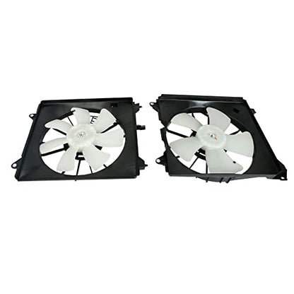 Pack of 2 Radiator Cooling Fan Assembly Compatible with Accord 2013-2017 - style: Accord 2013-2017