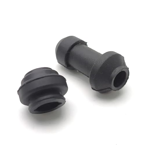 4 Set Disc Brake Caliper Dust Boot Cover Replacement Disc Brake Caliper Rubber Bushing Kit with Seals for Electric Scooter Brake Caliper Assembly GY6 Scooter Motocycle Dirt Bike Street Bike ATV