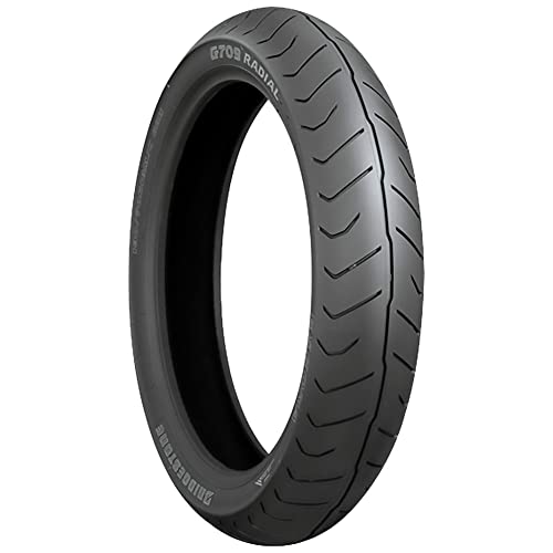 130/70R-18 (63H) Bridgestone G709 Exedra Touring Front Motorcycle Tire for Yamaha Roadliner S XV1900 2006-2010