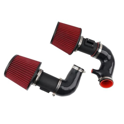 Cold Air Intake with Heat Shield Fit for 2016-2024 Infiniti Q50 Q60 3.0L Twin Turbo VR30DDTT, Increased Horsepower & Throttle Response - color: 2016-2024 Infiniti Q50 Q60 3.0L with Heat shield