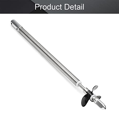Fielect Drive Shaft w Propeller and Universal Joint for RC Boat, L200mm Shaft, L150mm Sleeve, D36mm Propeller, Fit for 5mm Motor Shaft - color: 5.00mm 20cm 15cm