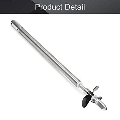 Fielect Drive Shaft w Propeller and Universal Joint for RC Boat, L200mm Shaft, L150mm Sleeve, D36mm Propeller, Fit for 5mm Motor Shaft - color: 5.00mm 20cm 15cm