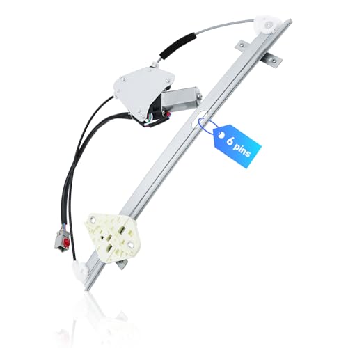 Front Driver Side Power Window Regulator w/Motor Fit for 02-06 Honda CRV - size: 741-302(Front Left)