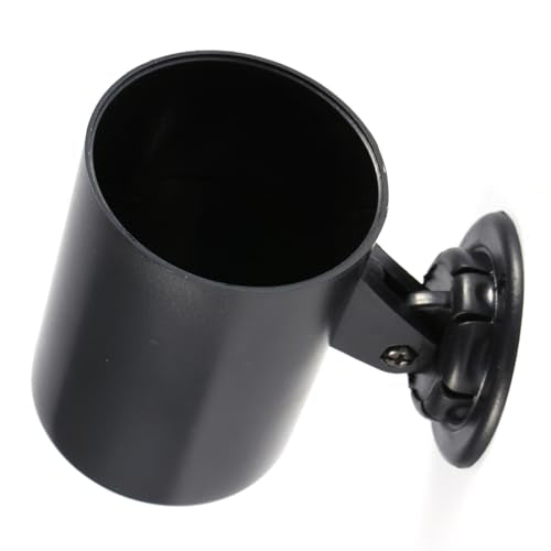 Black Universal Vehicle Car Truck Single Gauge Holder Plastic Vehicle Gauge Mount Pod Cup Mount Suitable for Gauge with Diameter of 52mm/2in