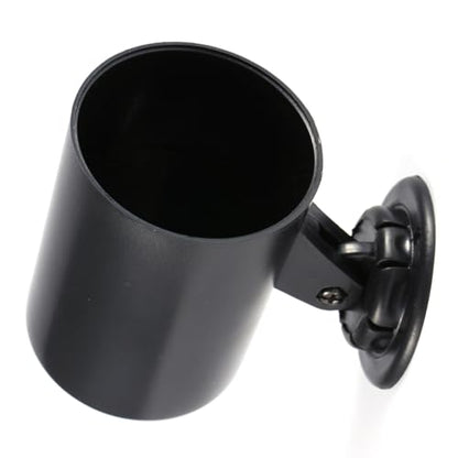 Black Universal Vehicle Car Truck Single Gauge Holder Plastic Vehicle Gauge Mount Pod Cup Mount Suitable for Gauge with Diameter of 52mm/2in