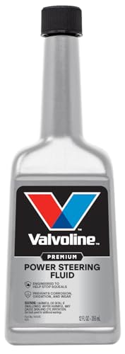 Valvoline Power Steering Fluid, Maintains Performance & Condition, Prevents Squealing, Inhibits Wear & Oxidation, Meets GM 1050017, Chrysler 5931 & Ford M2C195-A, 12oz - size: 12 fl oz