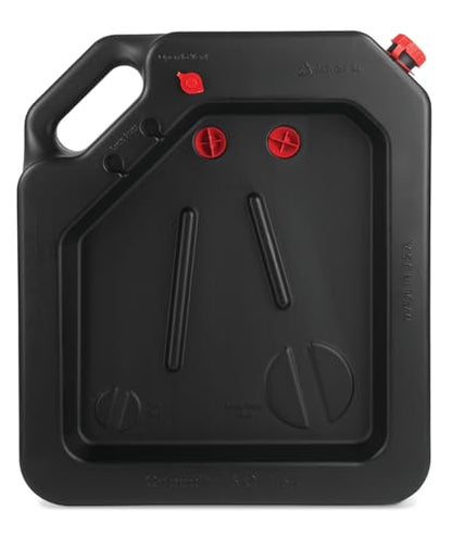 PAK Premium 16 Quart Oil Drain Pan, Easy Pour Design, Made in USA