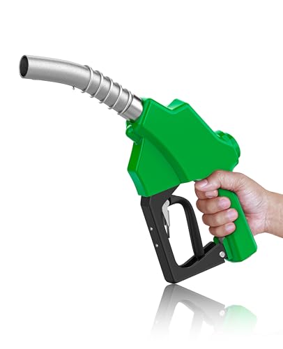 3/4" NPT Automatic Fuel Nozzle Auto Shut-off Gas Pump Handle - color: 1pack Green, size: 3/4'' NPT without Swivel