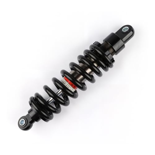 280mm 11" Rear Shock Absorber 1000LBS Suspension Sensa-Trac Load Adjusting for ATV Quad Dirt Pit Bike Motorcycle Black - size: 280mm