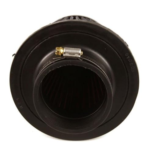 K&N High-Flow Original Lifetime Universal Clamp-On Air Filter: High Performance, Premium, Washable: Flange Diameter: 3 In, Filter Height: 5 In, Flange Length: 1.75 In, Shape: Round Tapered, RU-3580