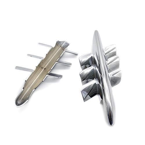 Motorcycle Chrome Shark Gills Fairing Accents For Goldwing GL1800 2001-2010