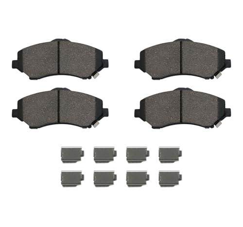 SATISFIED Ceramic Front Brake Pads D1273 Fit For Dodge Grand Caravan 08-16 - size: D1273-8389