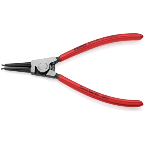KNIPEX External Snap Ring Pliers-Forged Tips - size: 7.25 inch